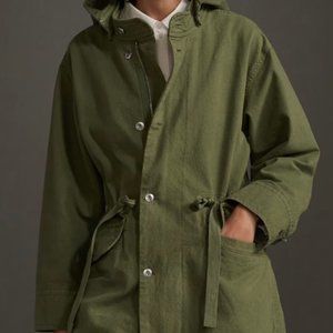 Everlane Canvas Organic Cotton Parka (M)